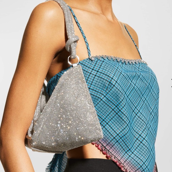 Hera Nano Knotted Embellished Shoulder Bag by CULT GAIA - Picture 5 of 11